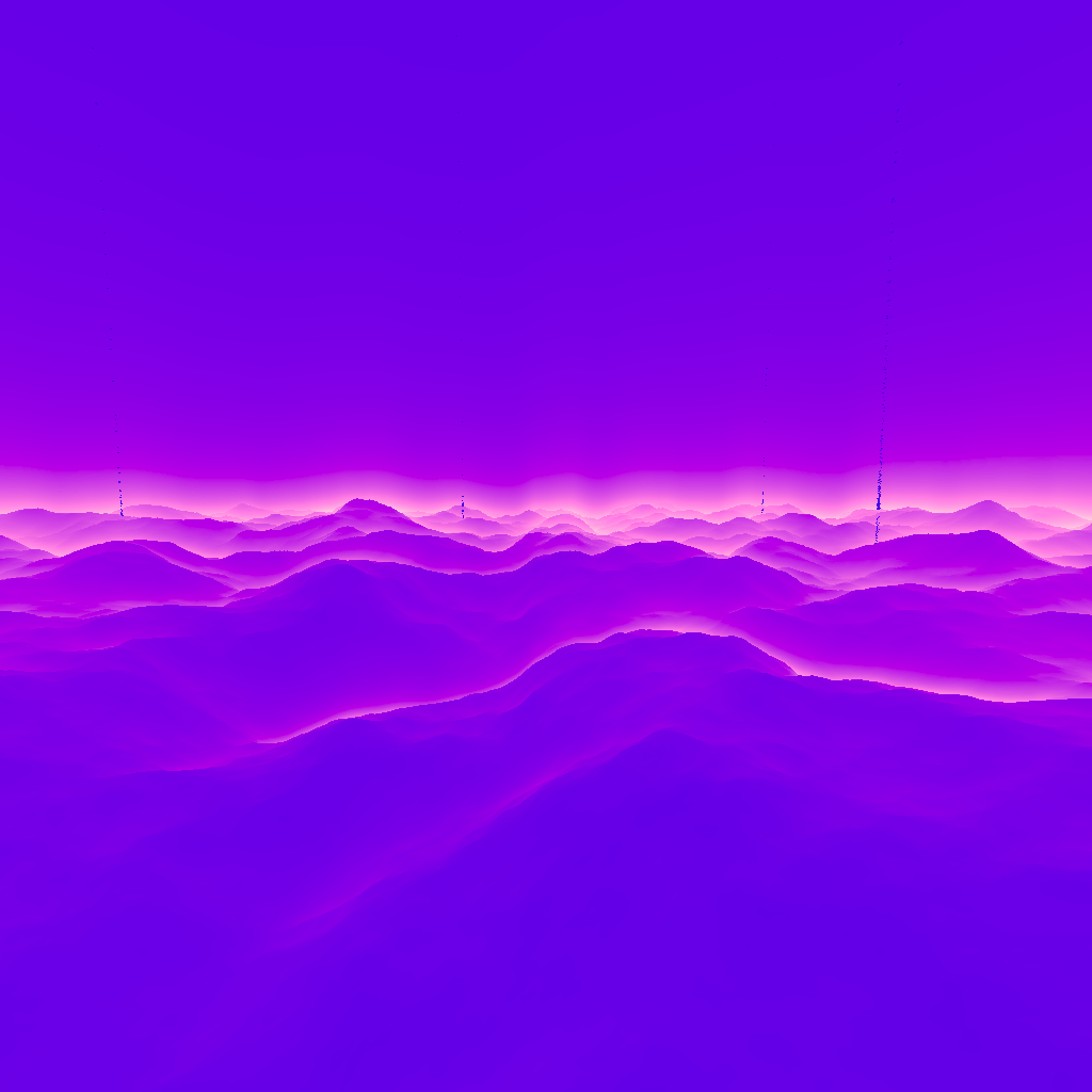 Raymarch gradient render