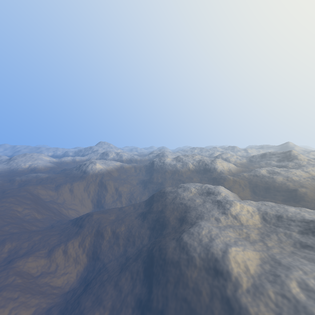 Sphere tracing color render